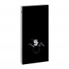 Geberit Monolith 101 cm asennusteline, musta